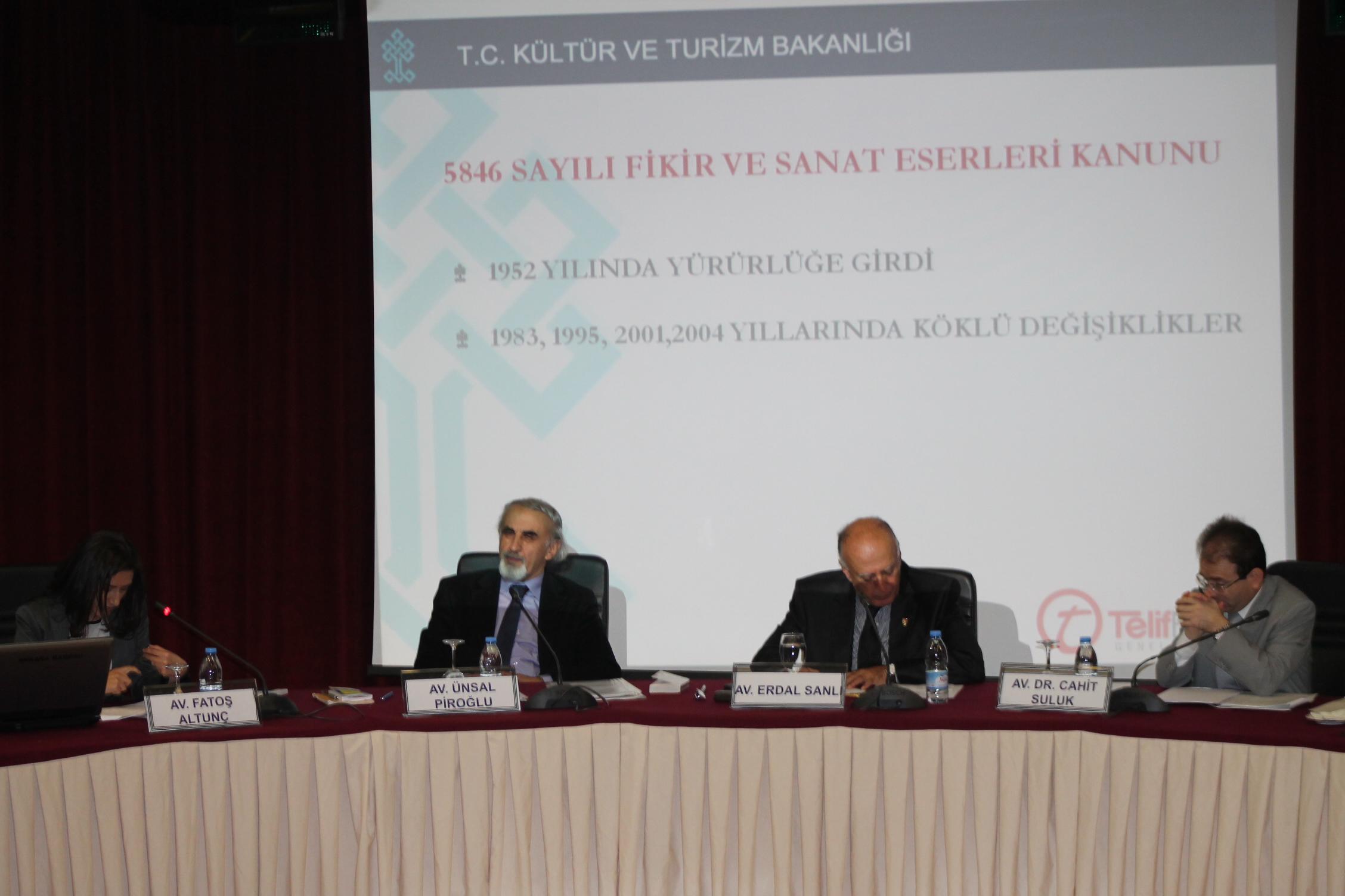 Değişim Aşamasında Fikir Sanat Eserleri Yasası Sempozyumu